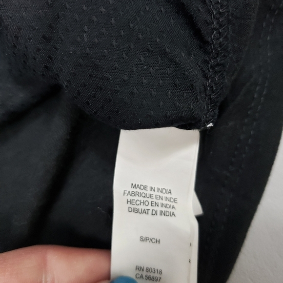 Lucky brand cute black top size small - Picture 8 of 12